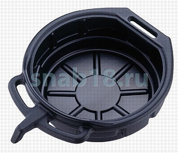 Ванна маслосборная со сливным носиком 15л., AT40380