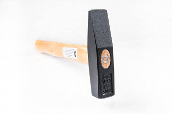 Молоток с ручкой из дерева гикори 300г, AHM-00300