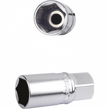 Головка свечная LICOTA магнитная 16мм 1/2", ASP-C1216