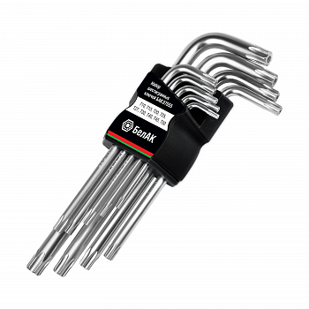 Набор ключей шестигранных, 9 предм.(Torx)"БелАК", БАК.07055