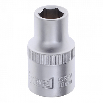 Головка 1/2" шестигранная 10мм "AV Steel", AV-520010