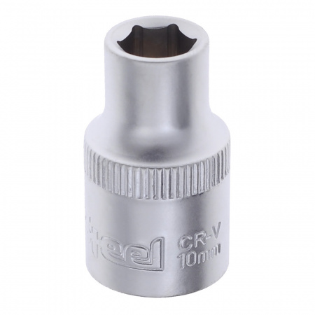 Головка 1/2" шестигранная 10мм "AV Steel", AV-520010