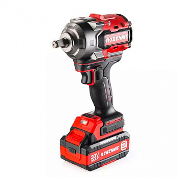 Гайковерт ударный аккумуляторный RUNTEC TECHNIC 1/2", 20В, 2*4Ач, 1000Нм, RT-IW1000T