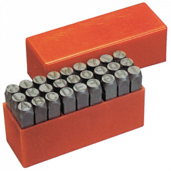 Набор клейм буквы 8 мм CrMo, ATF-5115A-8.0