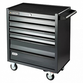 Тележка инструментальная 6 полочная ECO серая, RTEC-6G