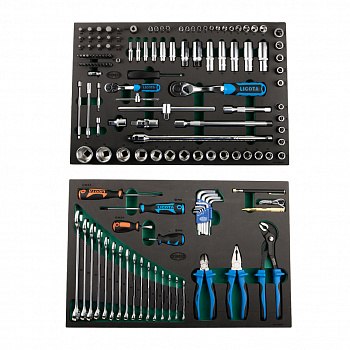 Набор инструмента 144 предмета в ложементе EVA, ACK-E8009FB