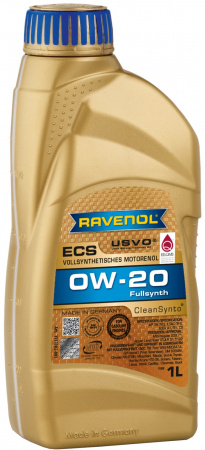Моторное масло RAVENOL ECS EcoSynth SAE 0W-20 ( 1л) new, 1111102-001-01-999