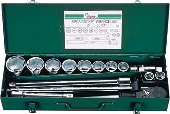 набор инструментов на 3/4", 15 предметов, 6615M