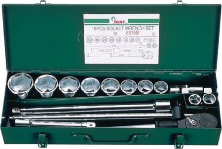набор инструментов на 3/4", 15 предметов, 6615M