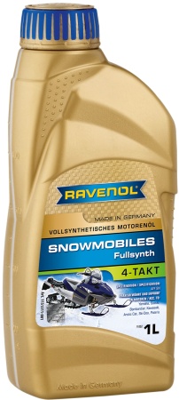 Масло для 4-Такт снегоходов RAVENOL Snowmobiles 4-Takt Fullsynth. (1л) new, 1151311-001-01-999