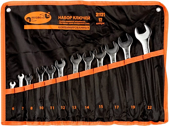 набор комбинир.ключей АвтоDело 12шт.(сумка), 31121