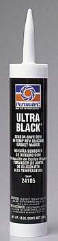 Формирователь прокладок PERMATEX "Ультра блэк" черный 368г, 24105