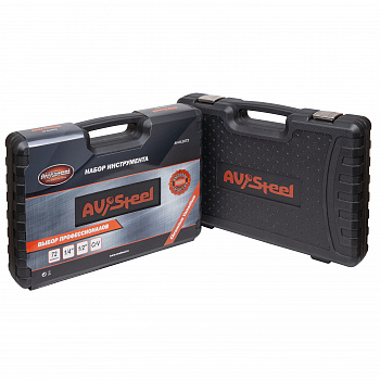 Набор инструмента "AV Steel" 72 предмета 1/4",1/2" профессион., AV-011072 Набор инструмента "AV Steel" 72 предмета 1/4",1/2" профессион., AV-011072