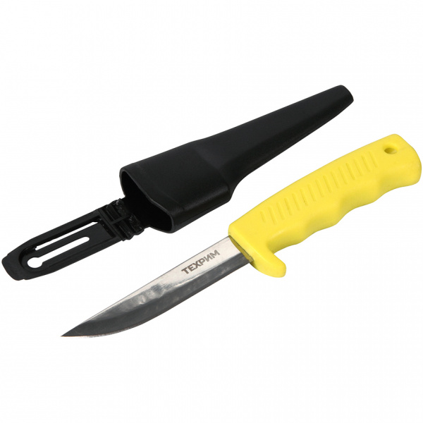 T01001 Нож универсальный в пластиковых ножнах