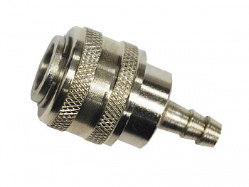 Наконечник переходник быстросъемный с "елочкой" под шланг d=8м (AT-0797)(мама), AT10797