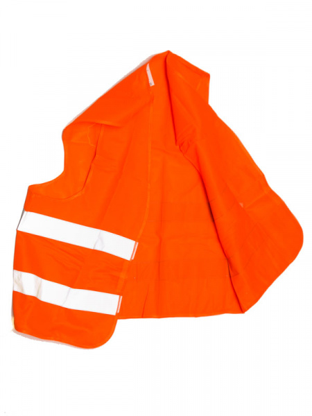 AT27911 (АТ-0911) Жилет светоотражающий оранжевый ( CLASS 2)
