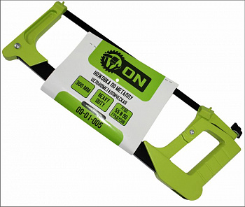 ON Ножовка по металлу цельнометаллическая 300мм HEAVY DUTY, угол 55 и 90гр., 09-01-005