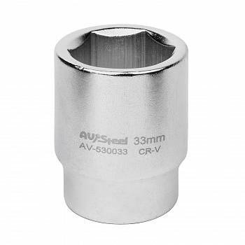 Головка  3/4" шестигранная 36мм "AV Steel", AV-530036
