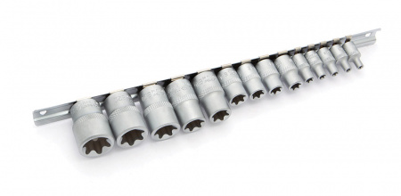 Набор головок TORX 1/4", 3/8", 1/2", 14 штук, 623714