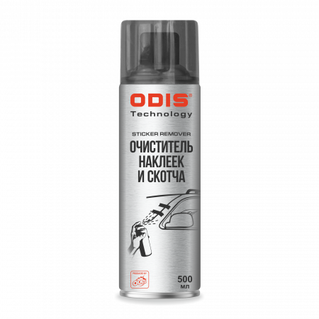 Очиститель наклеек и скотча  ODIS/Stikerr Remove 500мл, Ds6195/Ds6090