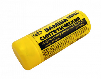 Салфетка в тубусе (малая) "AUTOVIRAZH" 43*32*0.2cm, AV-018212