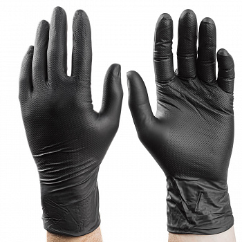 Перчатки Tenacity нитриловые высокопрочные, размер M (100 штук), RT-GLVS-M