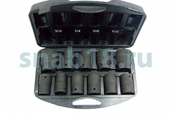 Набор головок АВТОТОРГ 11пр.(1" 27,30,32,33,36,38,41,46,50,55,60мм), AT-1081