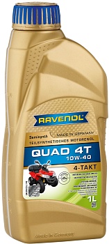 Масло для квадрациклов RAVENOL QUAD 4T SAE10W-40 (1л) new, 1152160-001-01-999