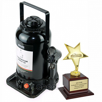 Домкрат гидравлический (TUV, 2 клапана) 20 т. БелАК, БАК.00036