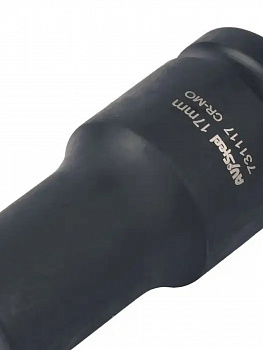 Головка ударная 3/4" двенадцатигранная удлиненная 17мм "AV Steel", AV-731117