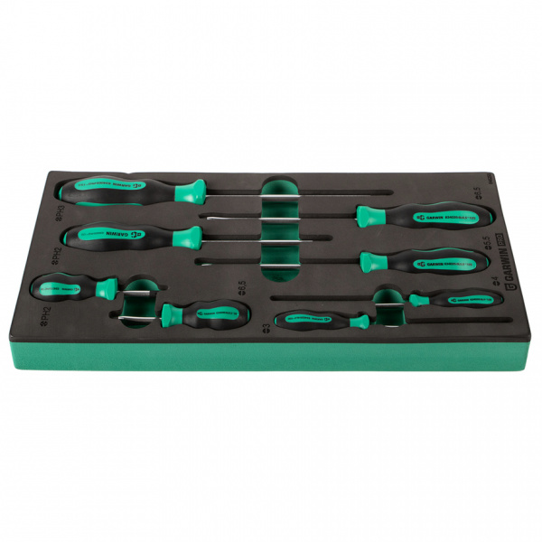646255 Набор отверток стандартных 8 пр. в ложементе EVA