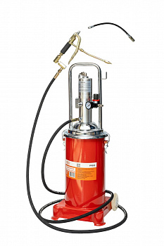 Нагнетатаель смазки с пневматическим приводом 5-:1 и емкостью 16л SIPL, PP005