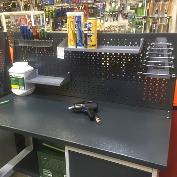 Верстак SMART 1280.1S1.0 в сборе (экран,держатели, полка), 001517