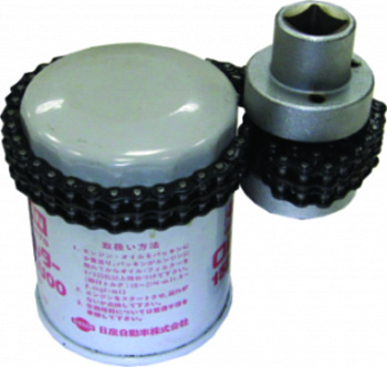 Съемник масляного фильтра цепной 1/2" 60-115мм JTC, JTC-4773 Съемник масляного фильтра цепной 1/2" 60-115мм JTC, JTC-4773