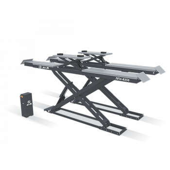 Ножничный электрогидравлический подъемник, ПГН-8350 с люфт-детектором