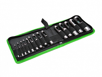 набор просечек (3-25мм) 15шт. в сумке, AT53315 набор просечек (3-25мм) 15шт. в сумке, AT53315