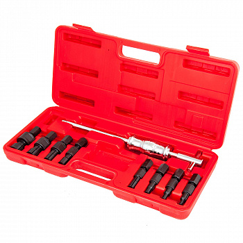 Набор съемников внутренних подшипников, обр. молоток, 9 предметов "AV Steel", AV-921064