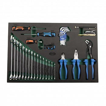 Набор инструмента 35 предметов в ложементе EVA, ACK-E8009F1