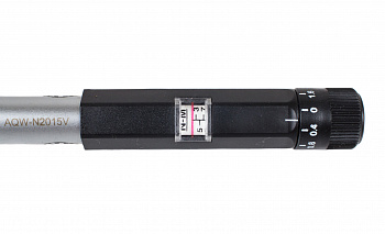 Динамометрический ключ 3/8" 12-60Нм, шкала-микрометр, 24 зуба, AQW-N3060V