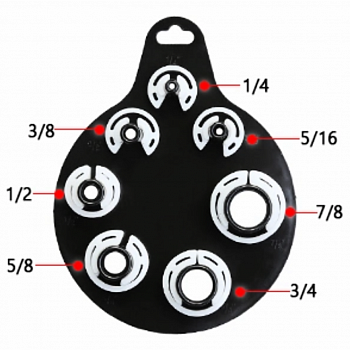 Набор съемников для разборки топливных систем и систем кондиционирования, A04543