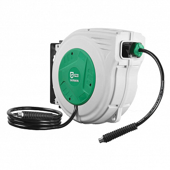 Катушка пневмошланга ПВХ 6 мм х 15 м 1/4", 808805-156