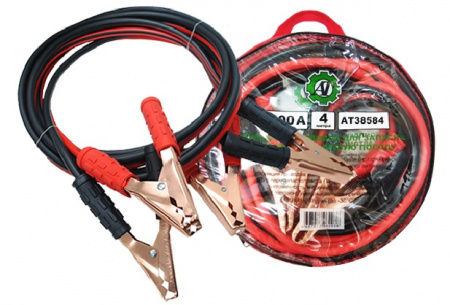 Провод прикуривателя "АТ" 400А/4,0м, AT38584