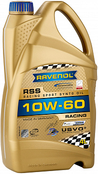 Моторное масло RAVENOL Racing Sport Synto SAE10W-60 ( 4л) new, 1141100-004-01-999