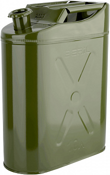 канистра 10л.стальная (винтовая крышка) BERIL, 911010