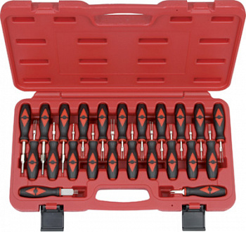 Набор приспособлений для разъединения электроконтактов 23 предмета, ATA-0436A