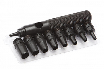 Набор просечек со сменными насадками, 10 предм., 376510 Набор просечек со сменными насадками, 10 предм., 376510