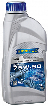Трансмиссионное масло RAVENOL Getriebeoel LS SAE 75W-90 (1л) new, 1222102-001-01-999