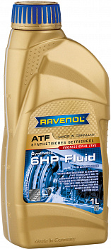 Трансмиссионное масло RAVENOL ATF 6 HP Fluid (1л) new, 1211112-001-01-999