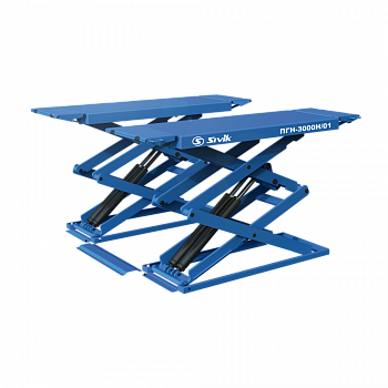 Ножничный электрогидравлический напольный подъемник, ПГН-3000/Н-01