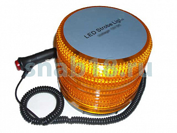 Маяк проблеск. светодиод.10-30 V ("Стробоск.", h=110мм,d-122мм, на магните, в прикур.48 LED), AT14254 Маяк проблеск. светодиод.10-30 V ("Стробоск.", h=110мм,d-122мм, на магните, в прикур.48 LED), AT14254